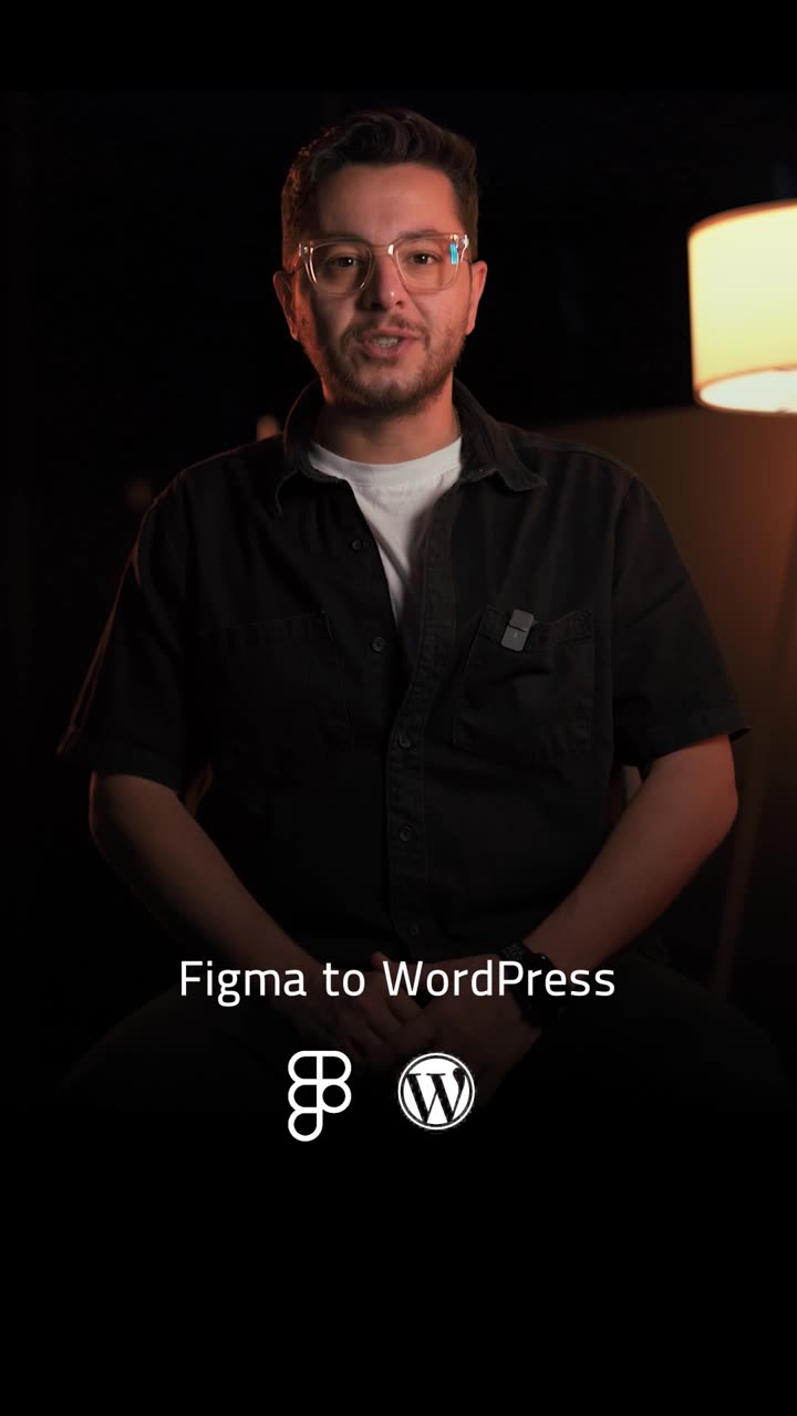 Figma to WordPress reel